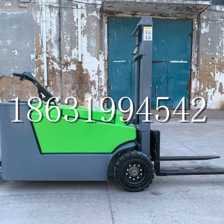 郏县小型电动叉车1吨2吨步行站驾式电瓶堆高充电装卸车液压升降车铲车